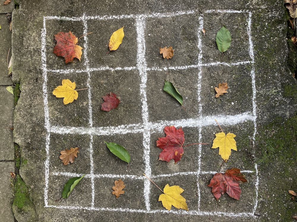 Sudoku im Freien 